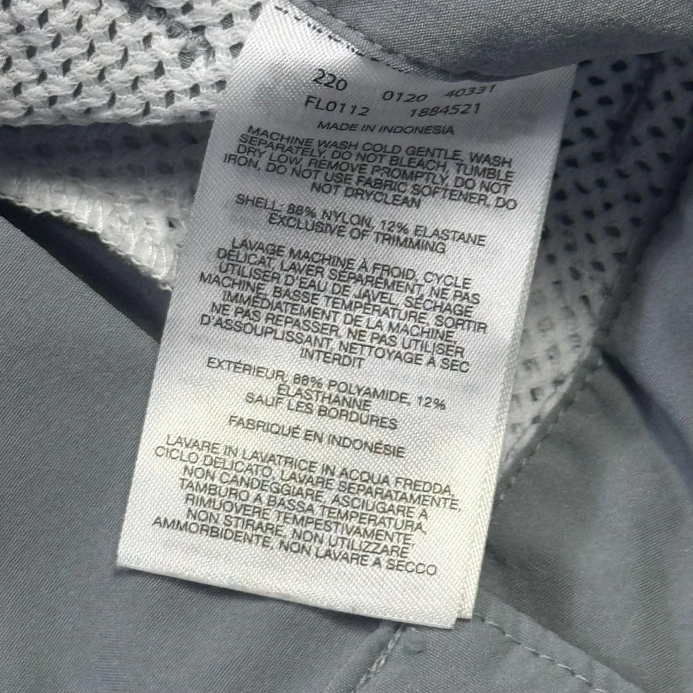 Columbia PFG Fishing Skimmer Shorts Womens 2 Gray Waist Flat Front 5